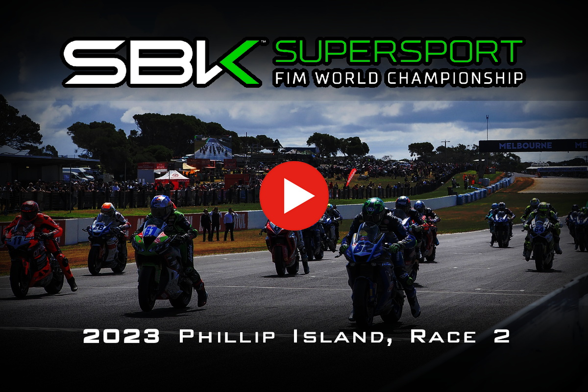 Смотрите запись 2-й гонки World Supersport AUSWorldSBK 2023 года