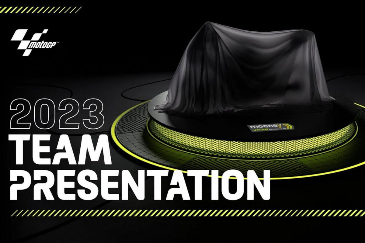 Презентация VR46 Racing Team MotoGP 2023
