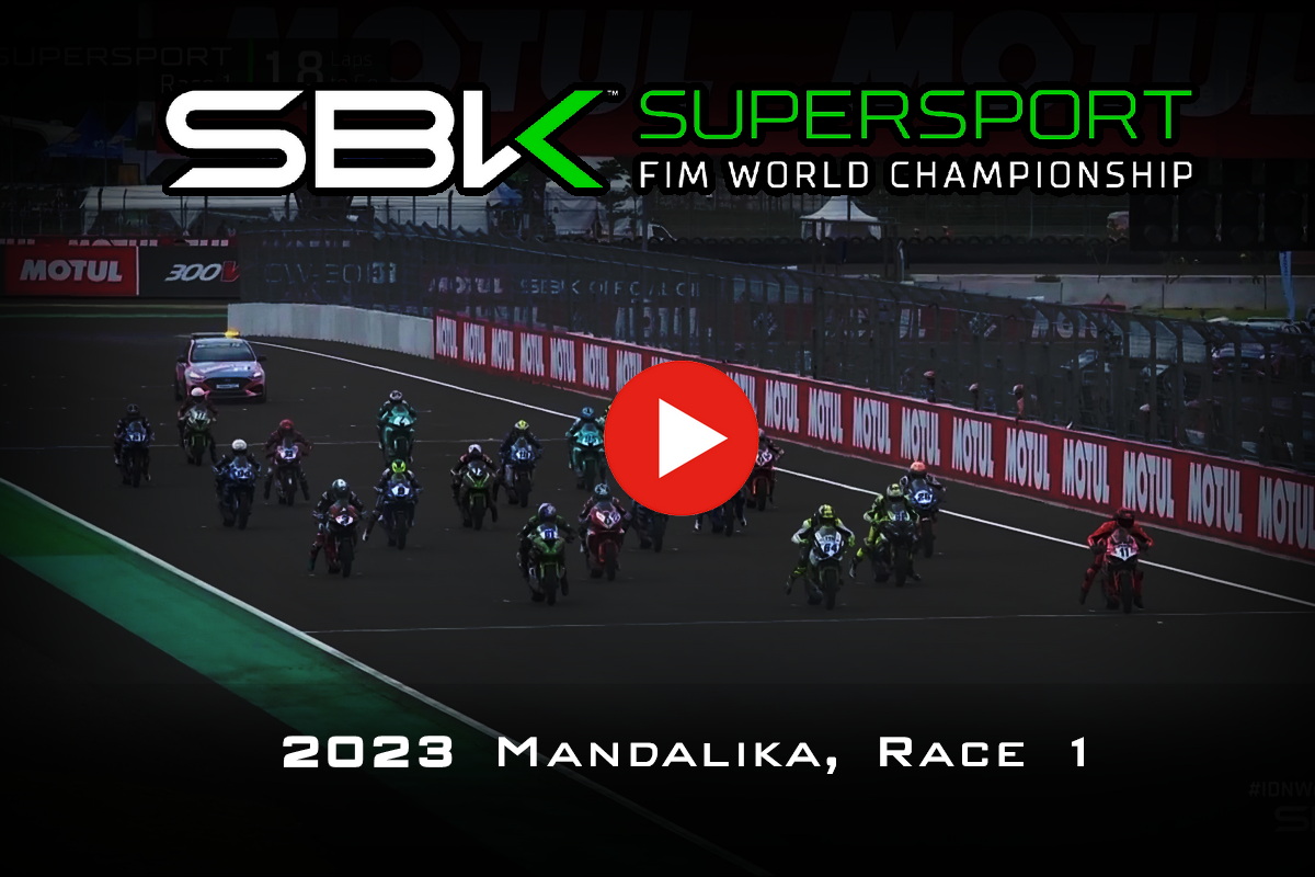 Смотрите запись 1-й гонки World Supersport в Мандалике (4.03.2023)