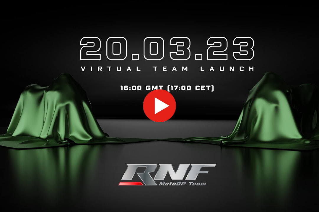 Смотрите запись презентации RNF MotoGP Team 2023