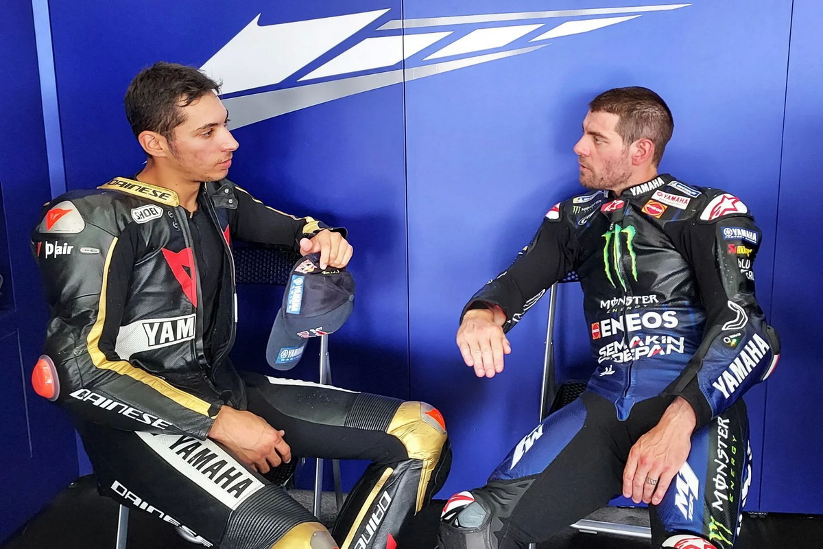 Топрак Разгатлиоглу и Кэл Кратчлоу на тестах MotoGP