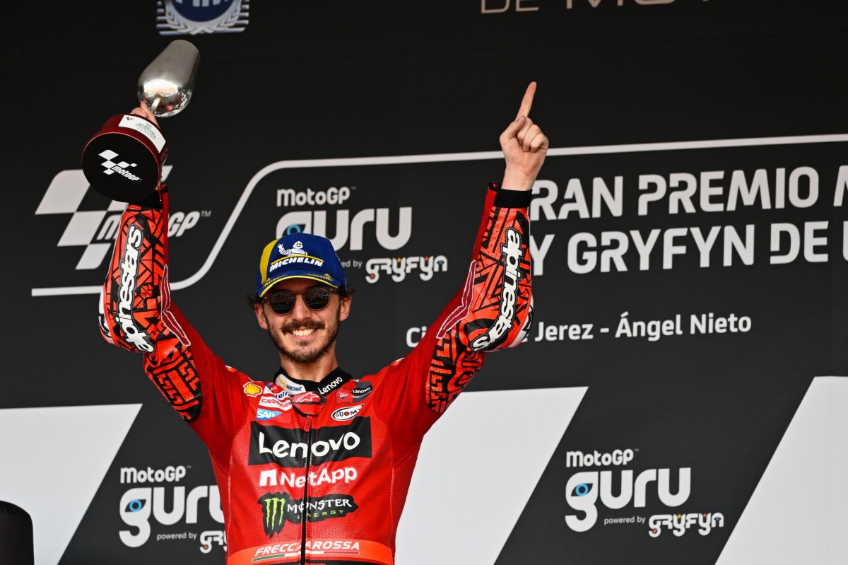 Франческо Баньяя вернул статус лидера MotoGP 2023