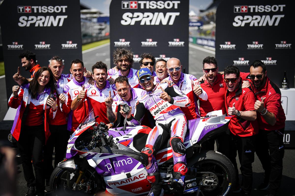 Хорхе Мартин выиграл MotoGP Sprint Race в Ле-Мане