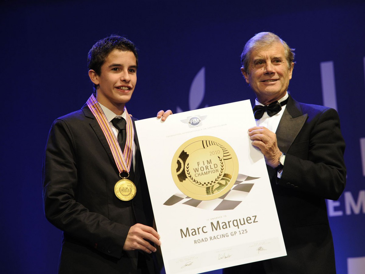 Марк Маркес стал чемпионом GP125 в 2010 году