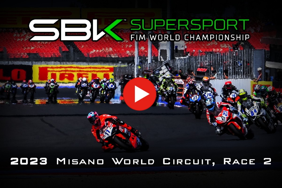 Смотреть повтор воскресной гонки World Supersport в Мизано