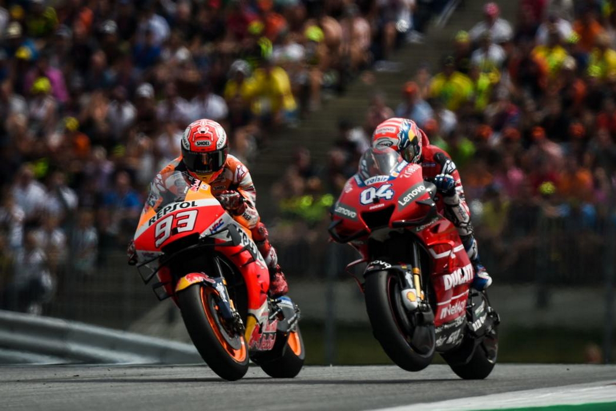 Марк Маркес и Андреа Довициозо - главные претенденты на титул MotoGP с 2016 по 2019