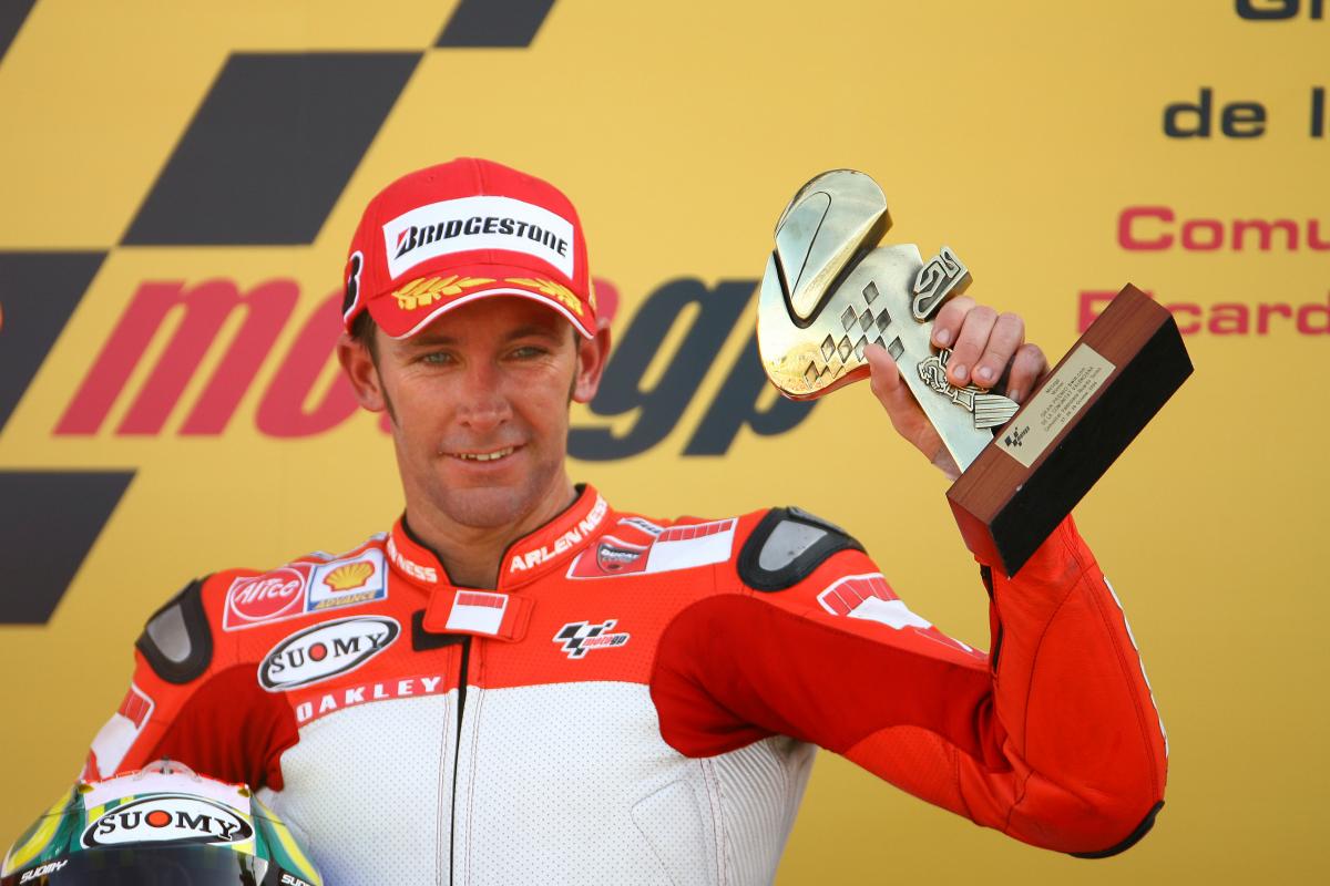 Трой Бейлисс, победитель Гран-При Валенсии MotoGP 2006 по wildcard