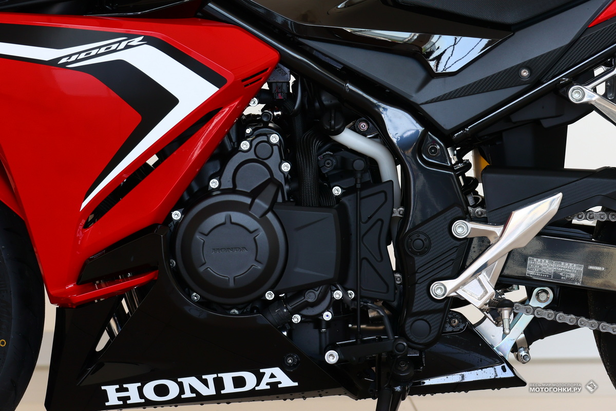 Двигатель Honda CBR400R (2023) - Made in Japan