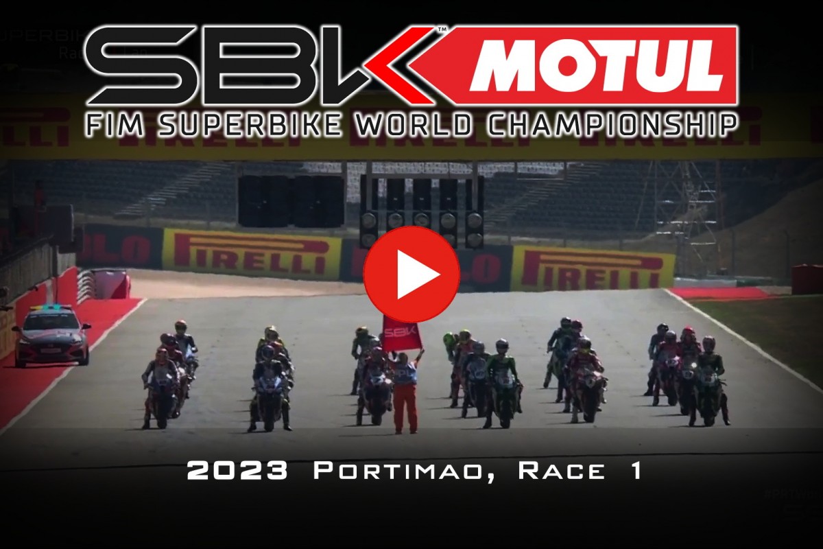 Смотрите запись субботней гонки World Superbike из Портимао