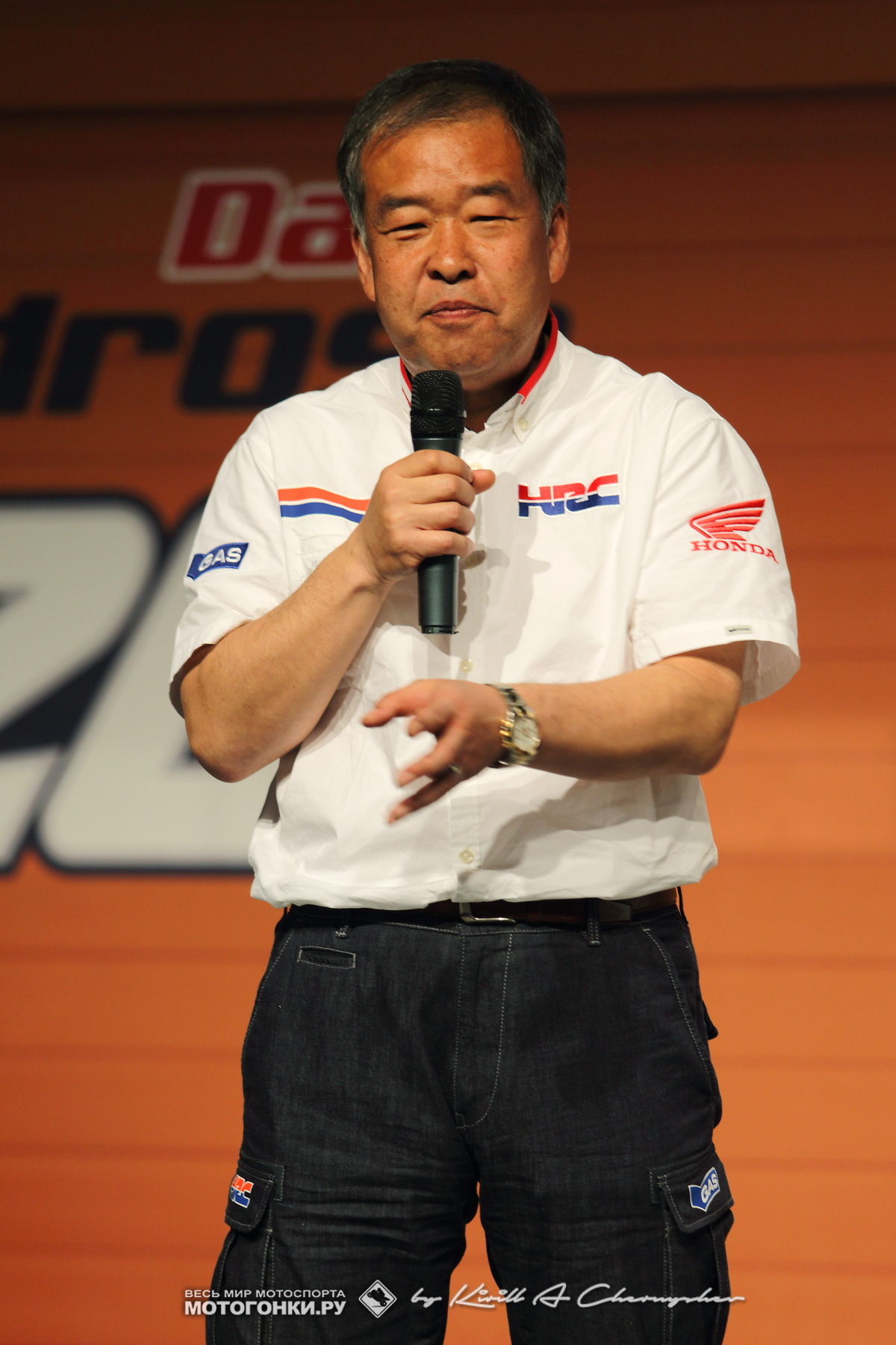 Сухей Накамото, вице-президент HRC, ответственный за MotoGP