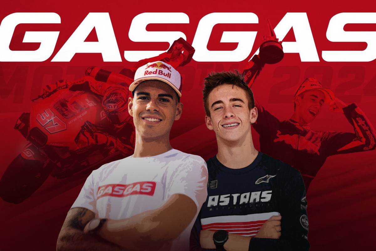 Новый состав команды MotoGP GASGAS: Августо Фернандес и Педро Акоста
