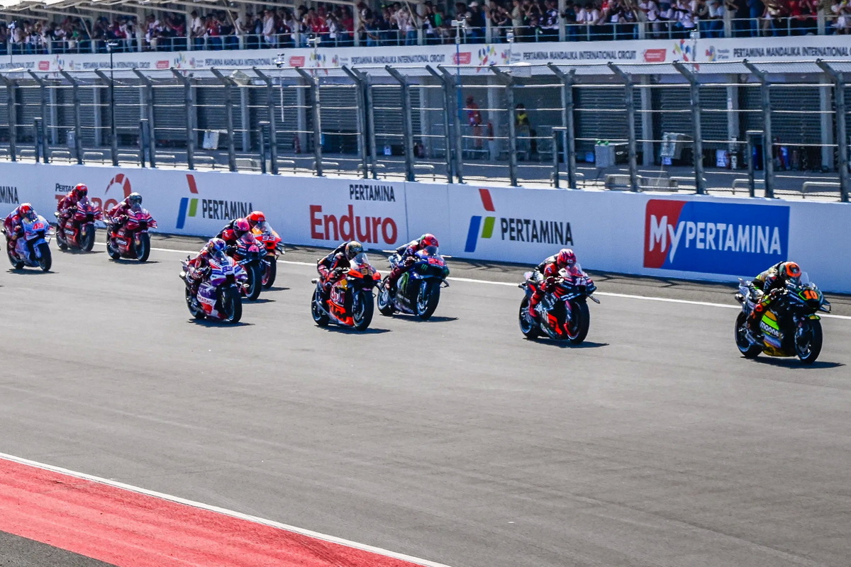 Старт Гран-При Индонезии MotoGP 2023