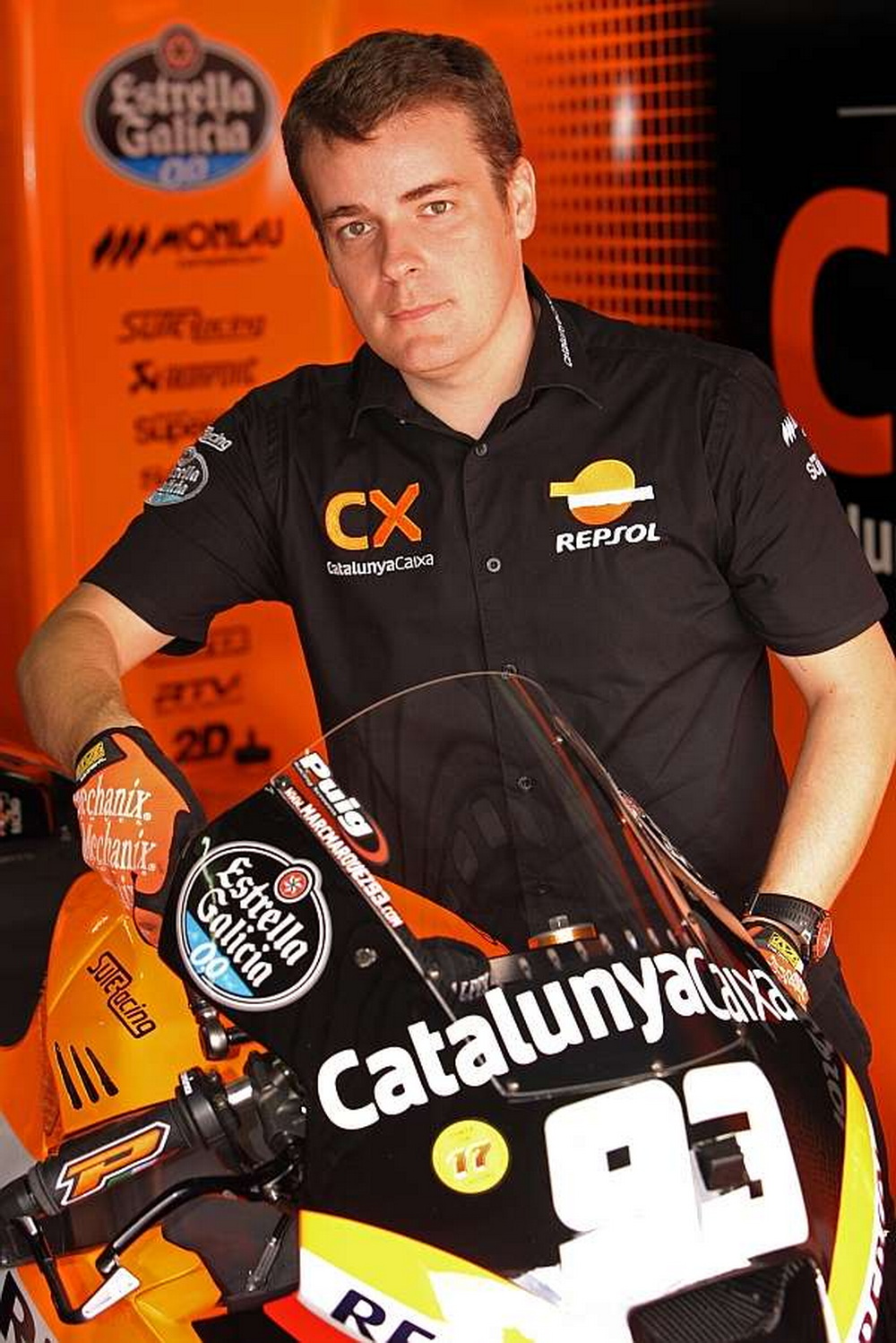 Жорди Кастеллья, механик команды Маркеса в Moto2 и MotoGP
