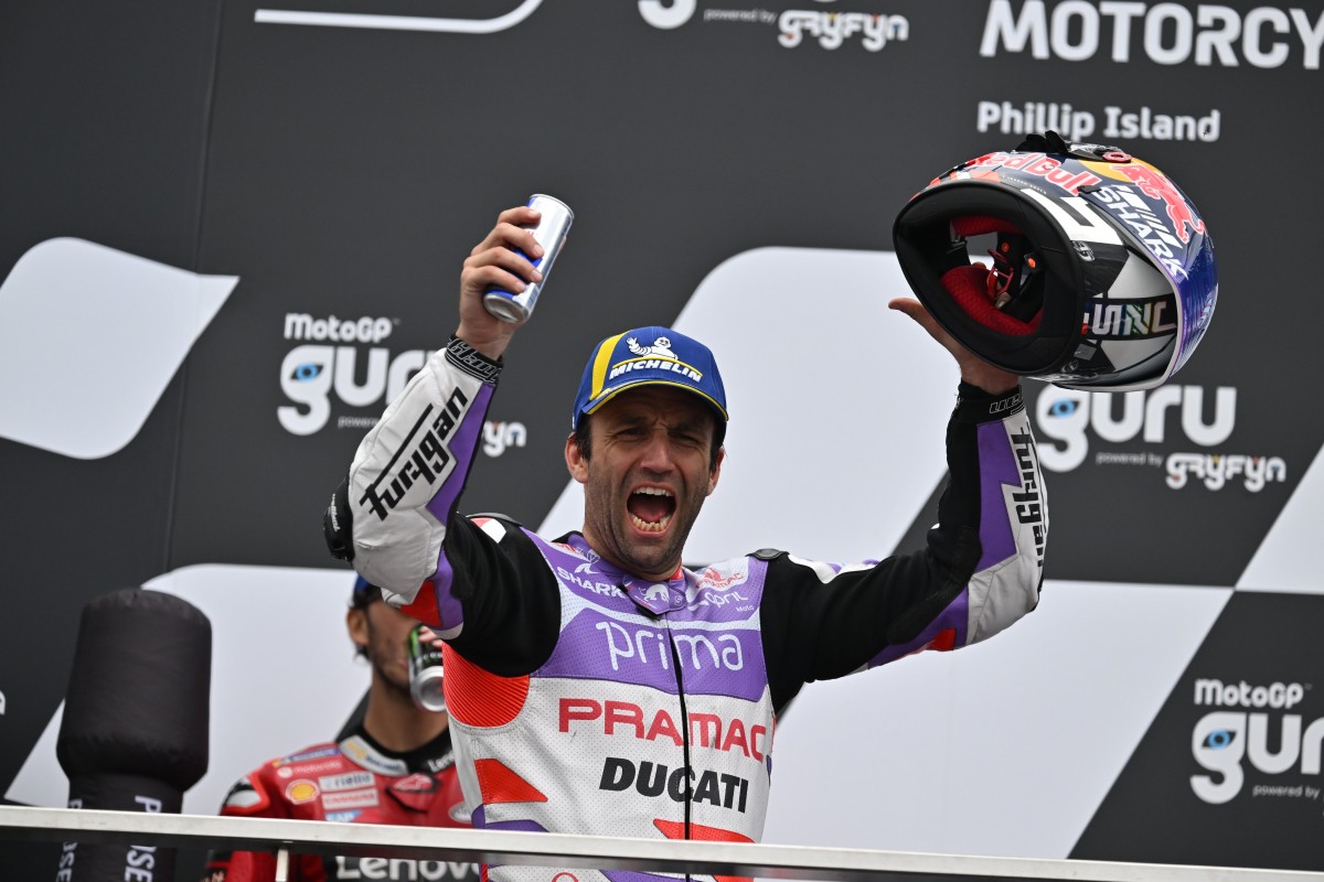 Жоан Зарко, наконец, выиграл свой первый Гран-При в Королевском классе, именно с Ducati