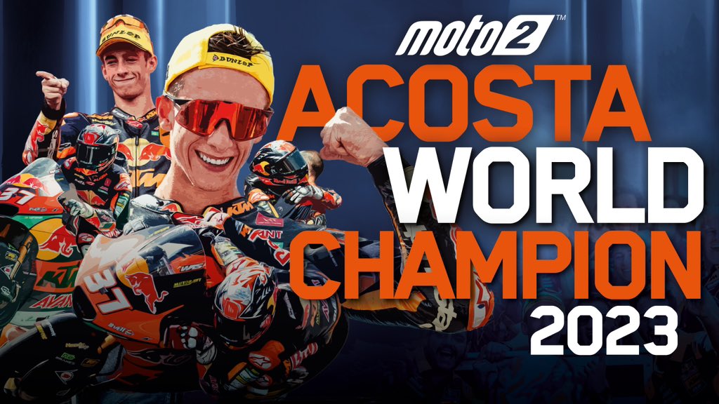 Педро Акоста - чемпион Moto2 2023 года