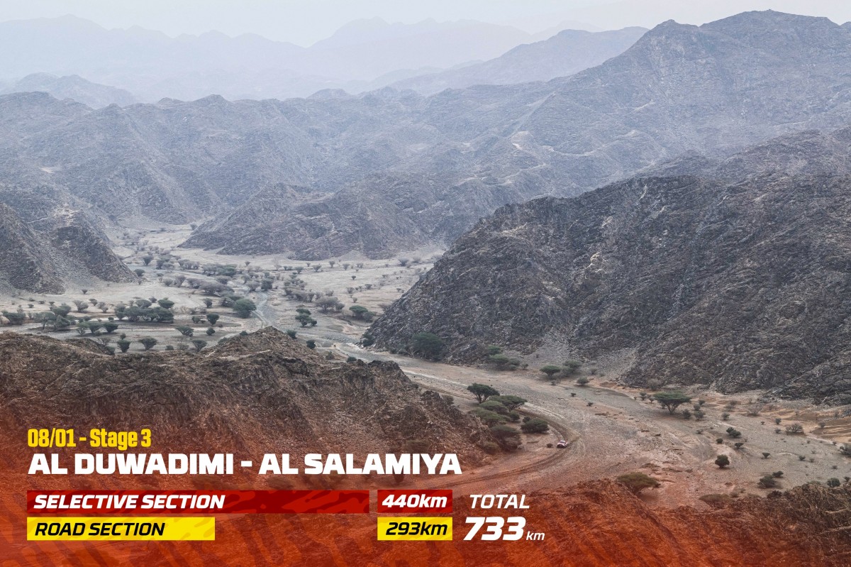 8 января - СУ3 в Аль-Дувадами - Аль-Саламия, 440 км