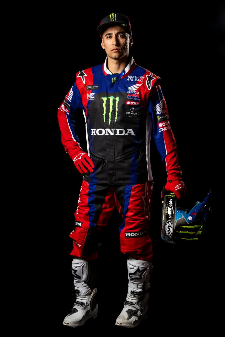 Начо Корнехо, теперь уже ветеран Monster Energy Honda Team