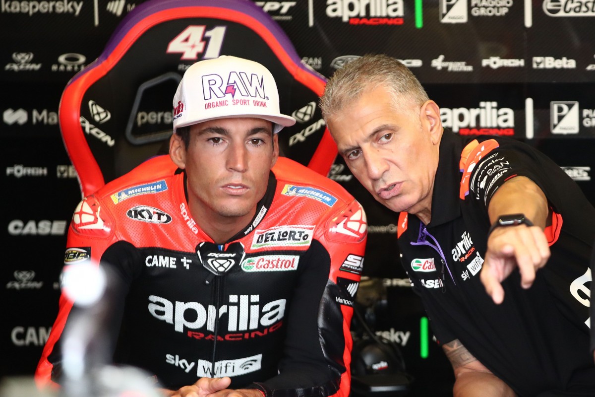 Алеш Эспаргаро и Антонио Хименес, Aprilia Racing
