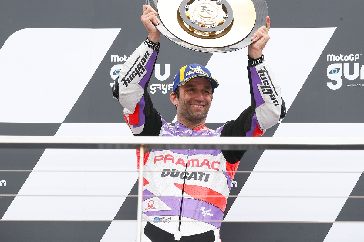 Жоан Зарко, наконец, выиграл свой первый Гран-При в Королевском классе, именно с Ducati