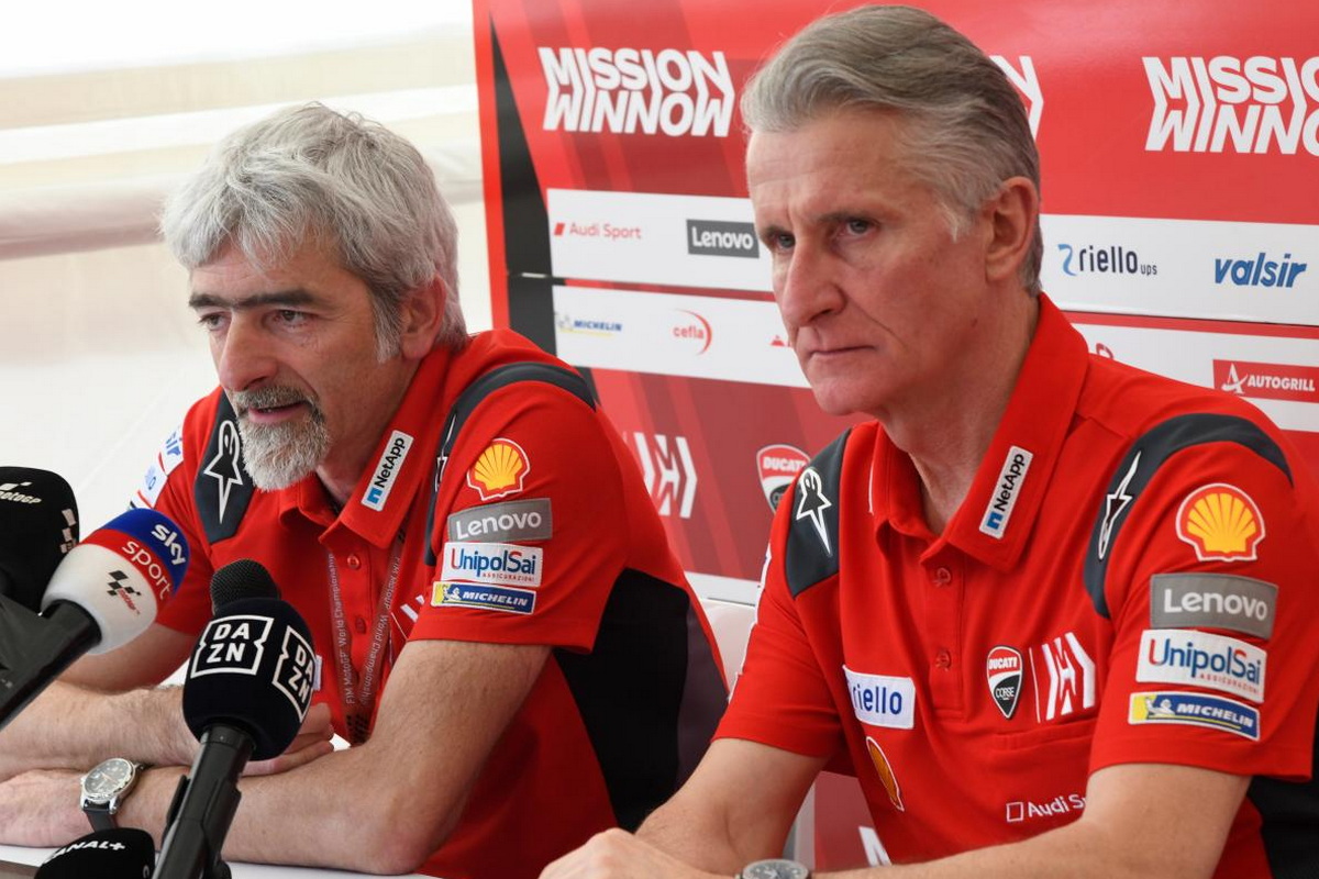 Даль′Инья и Паоло Чьабатти, ключевые фигуры Ducati Corse с 2014 года и по сей день