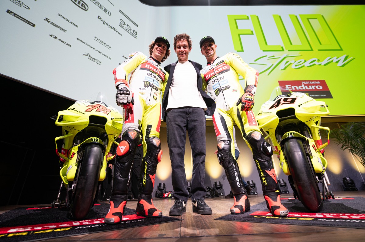 Презентация команды MotoGP VR46 Racing Team 2024