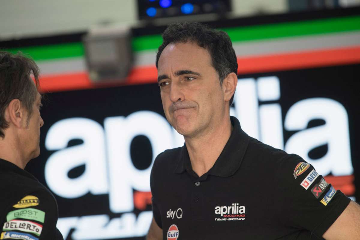 Романо Альбезиано, технический директор Aprilia Racing