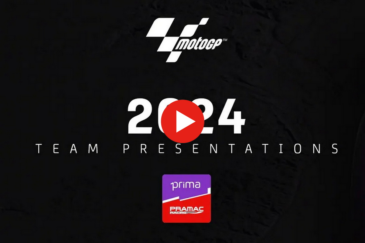 Смотрите презентацию Pramac Racing MotoGP 2024