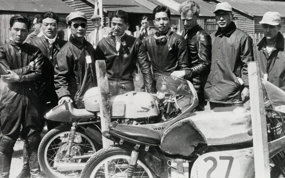 Первая заводская команда Honda, isle of Man TT