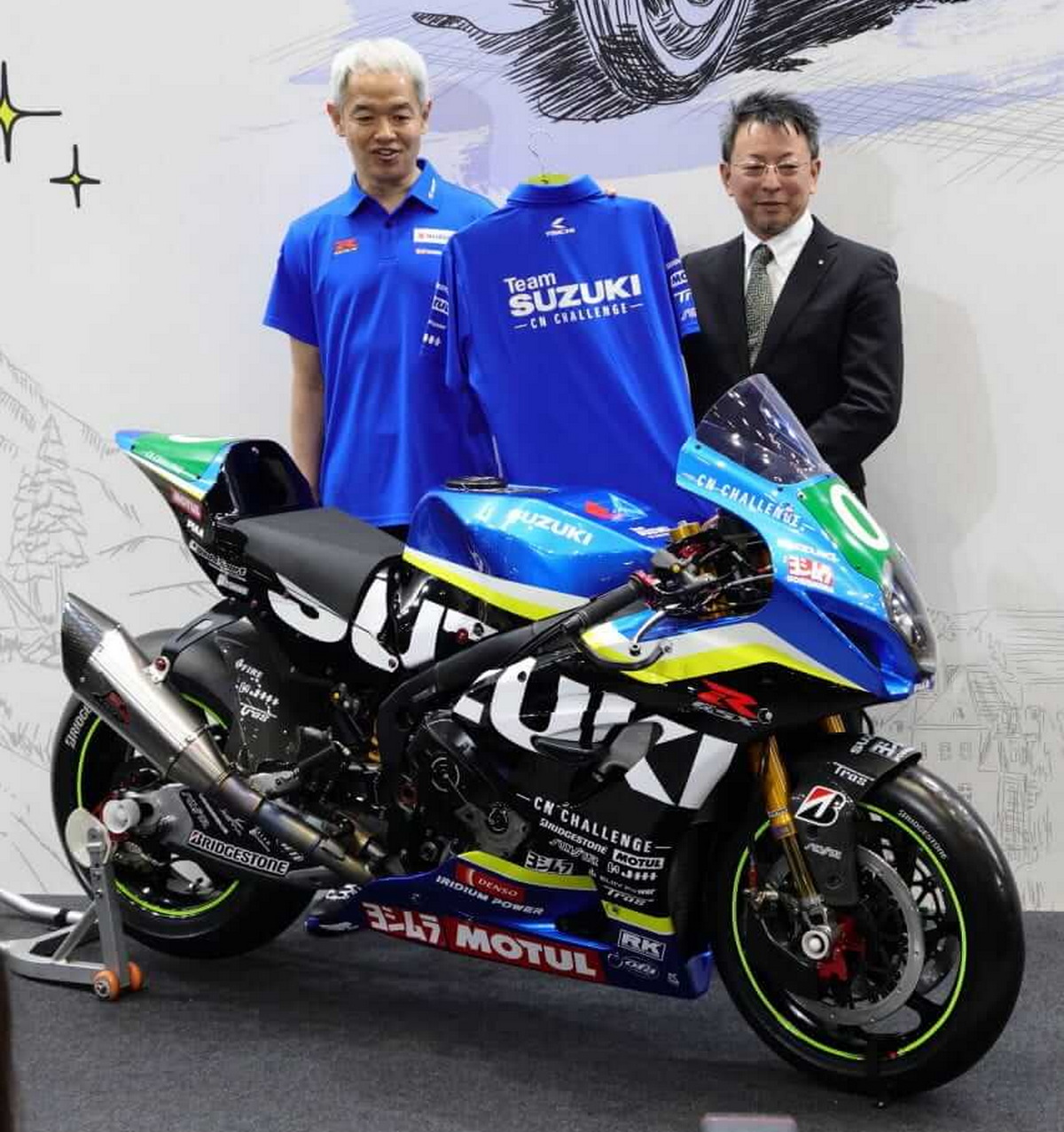 Синити Сахара представил команду Suzuki для гонки Suzuka 8 Hours 2024
