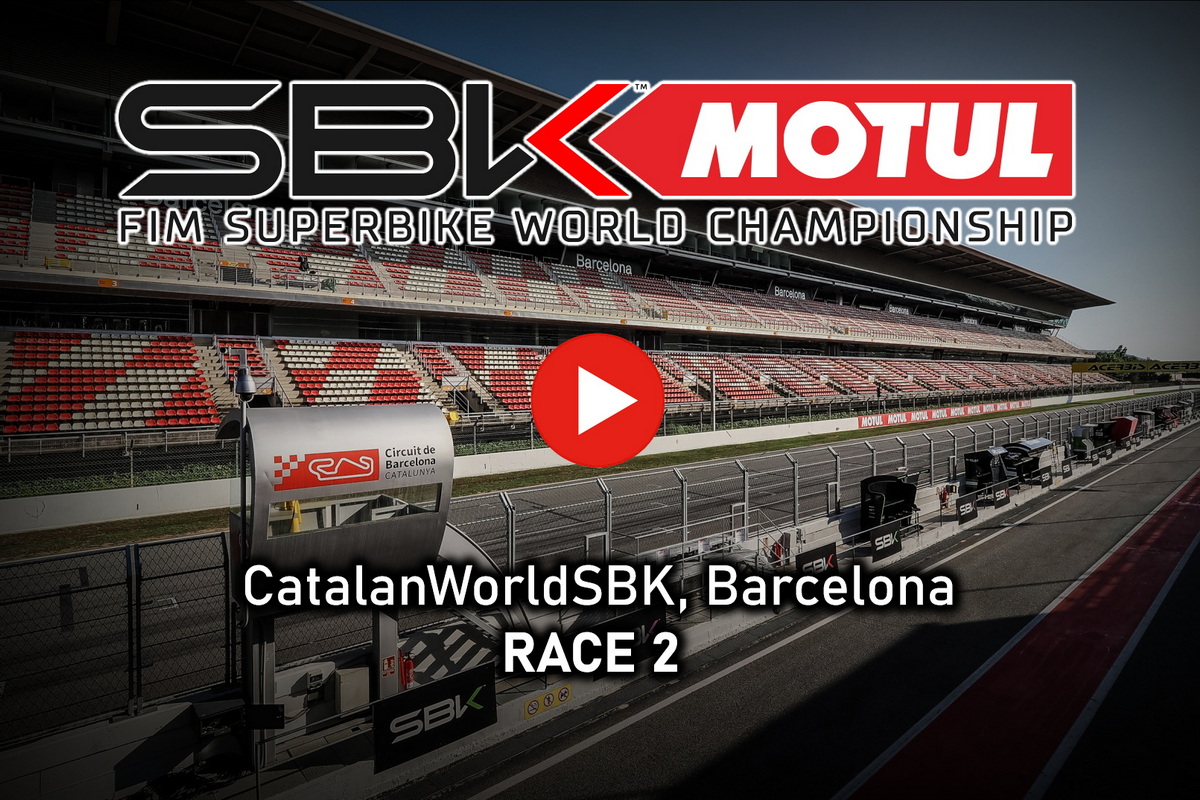 Смотрите повтор воскресных гонок World Superbike из Барселоны