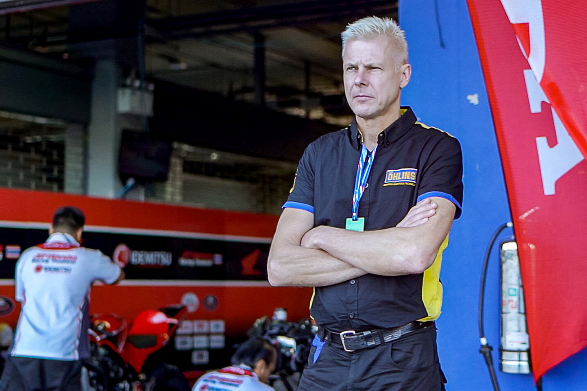 Мэтс Ларссон, глава гоночного подразделения Ohlins MotoGP