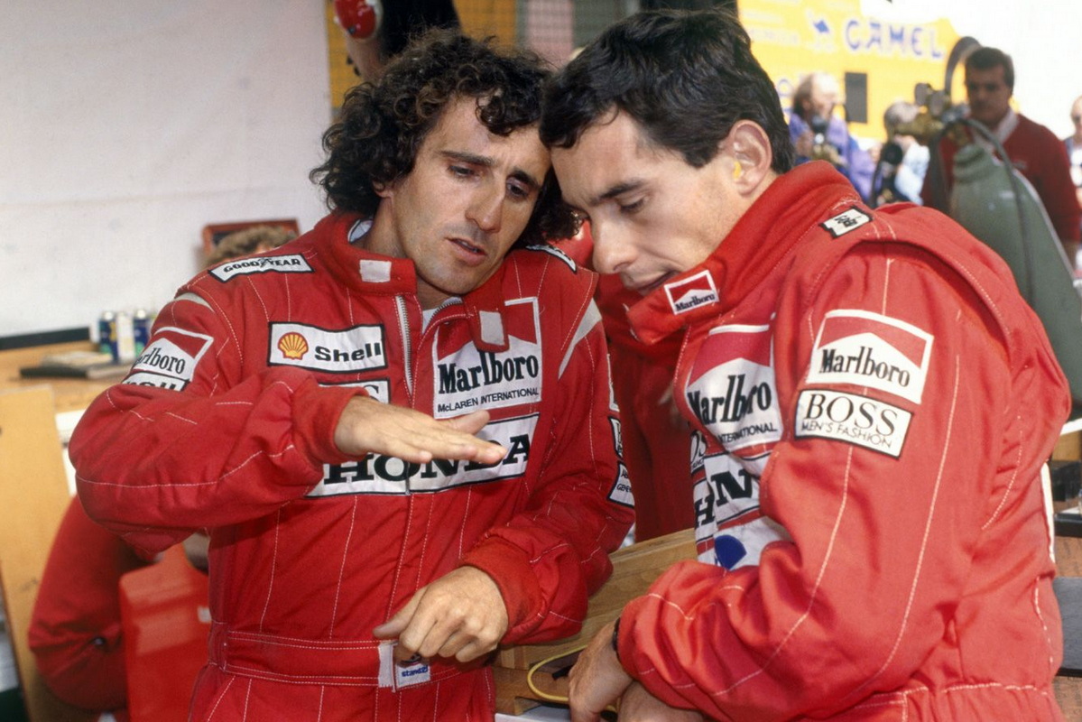 Алан Прост и Айртон Сенна, McLaren-Honda
