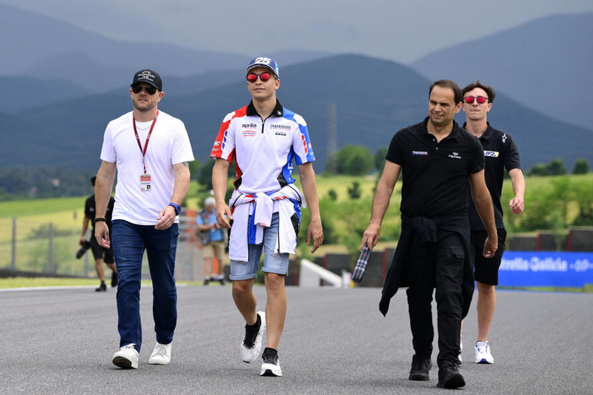 Джастин Маркс, владелец TrackHouse Racing прилетел на Гран-При Италии MotoGP в Муджелло