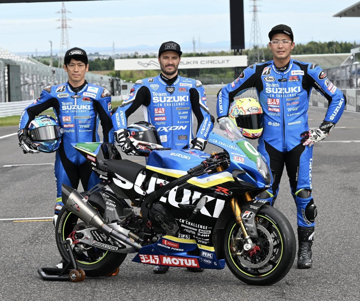Команда Team Suzuki CN Challenge для Suzuka 8 Hours 2024