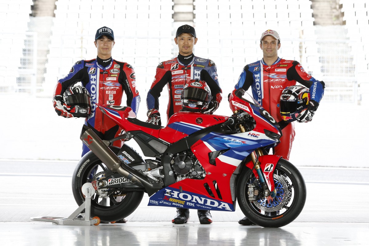 Заводская команда Team HRC на Suzuka 8 Hours 2024 года
