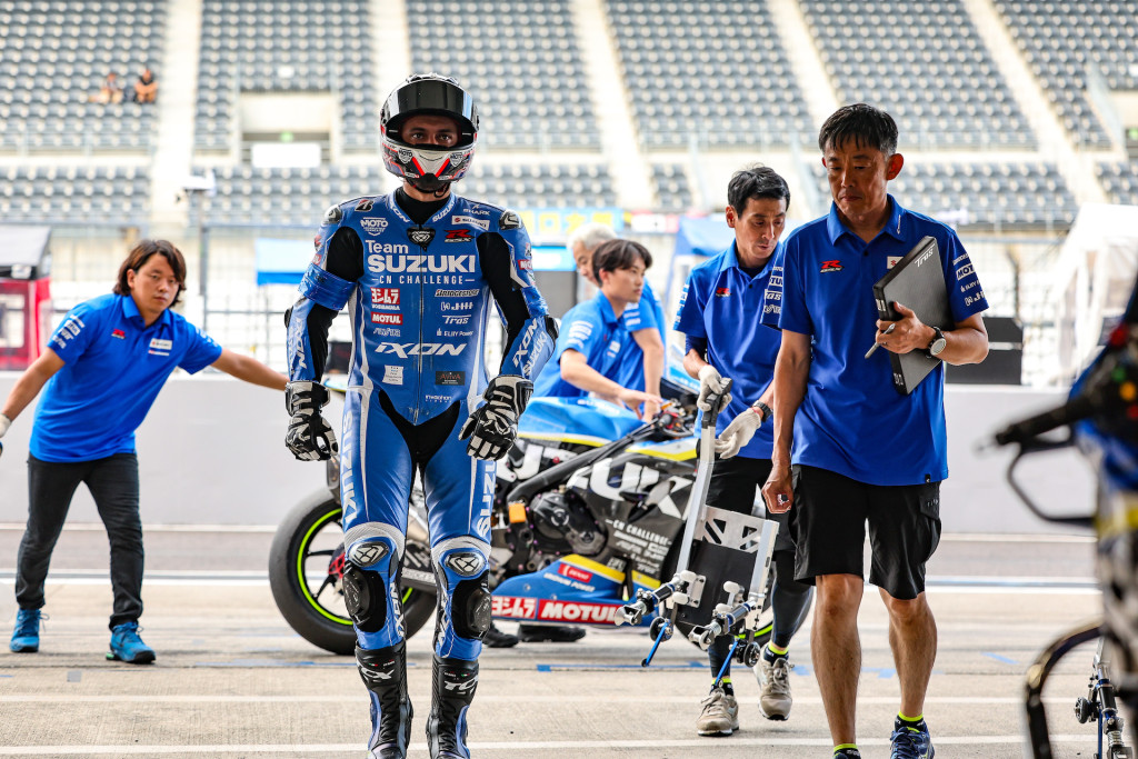 Экспериментальный проект Suzuki Racing показывает неплохие результаты