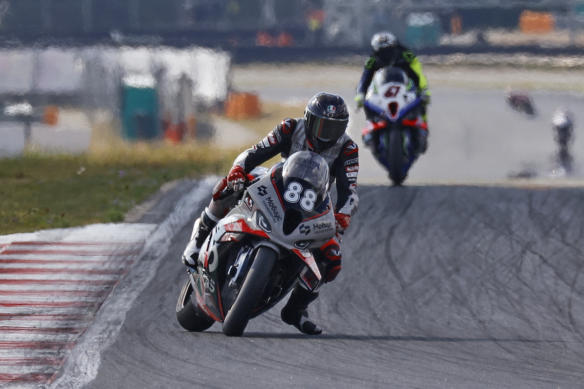 Артем Мараев, СКАРТИМ BMW Motorrad: скольжение перед Т15 на Moscow Raceway