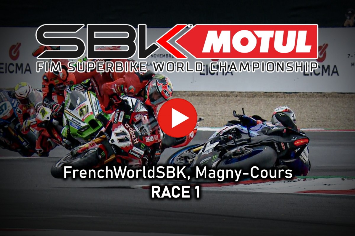 Смотрите субботнюю гонку World Superbike на Magny-Cours