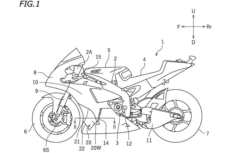 Патентная заявка Yamaha Motor Co. от августа 2024 года