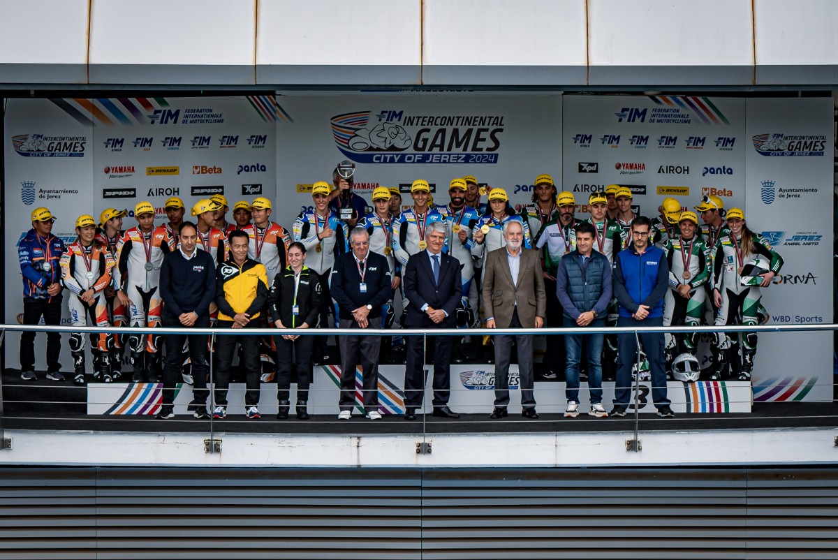 Подиум FIM Intercontinental Games 2024