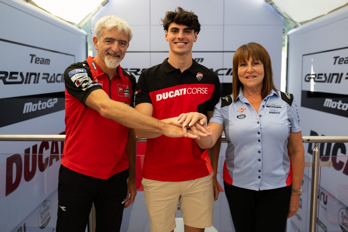 Фермин Альдегер вступает в MotoGP как заводской пилот Ducati с Gresini Racing