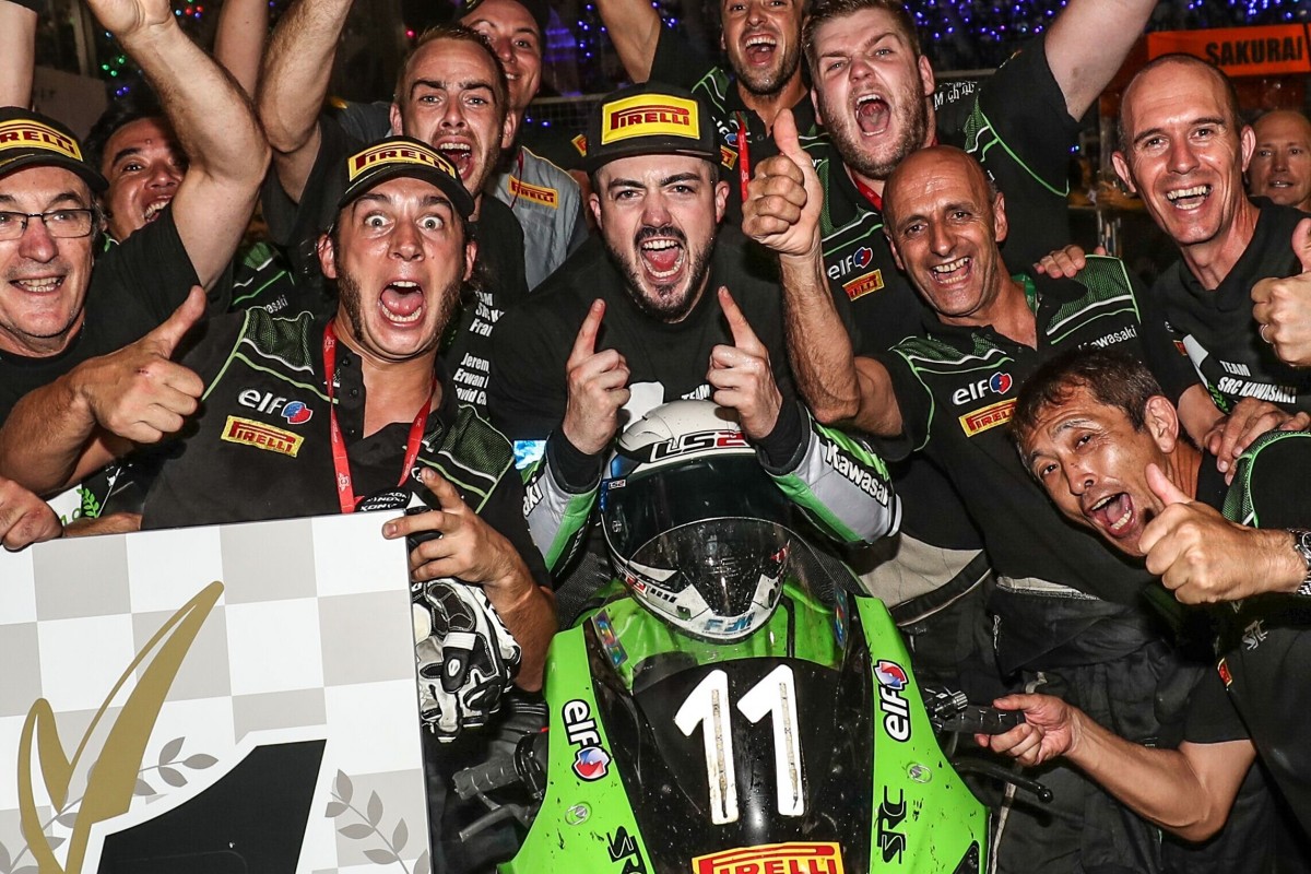 Джереми Гуарнони, чемпион FIM EWC 2019 года с SRC Kawasaki