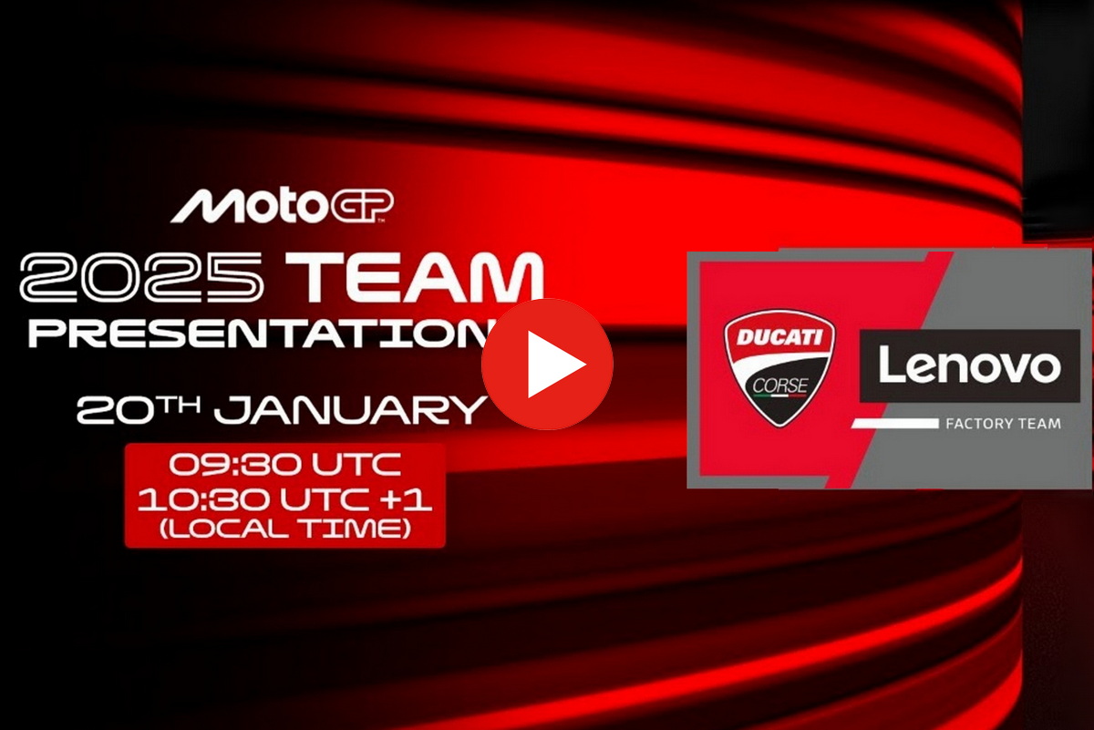 Презентация Ducati Lenovo Team MotoGP 2025