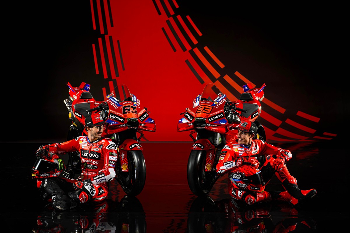 Пекко Баньяя и Марк Маркес, новый состав Ducati Lenovo Team MotoGP 2025