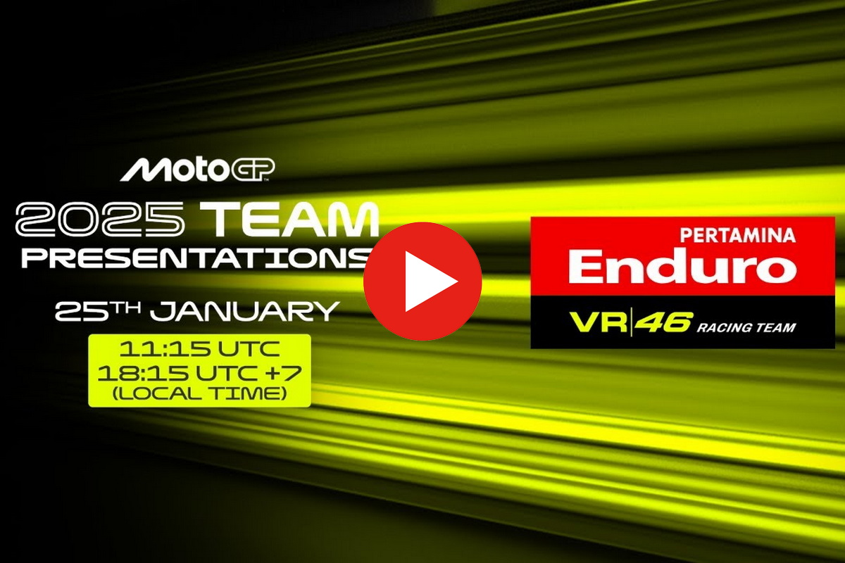 Презентация VR46 Racing Team MotoGP 2025