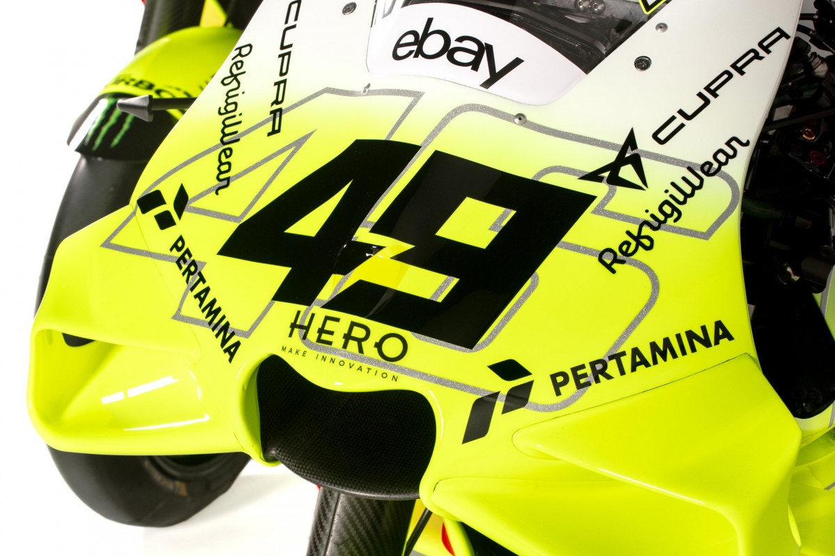 Тень Великого и Ужасного - №46 на мотоциклах VR46 Racing Team 2025 года