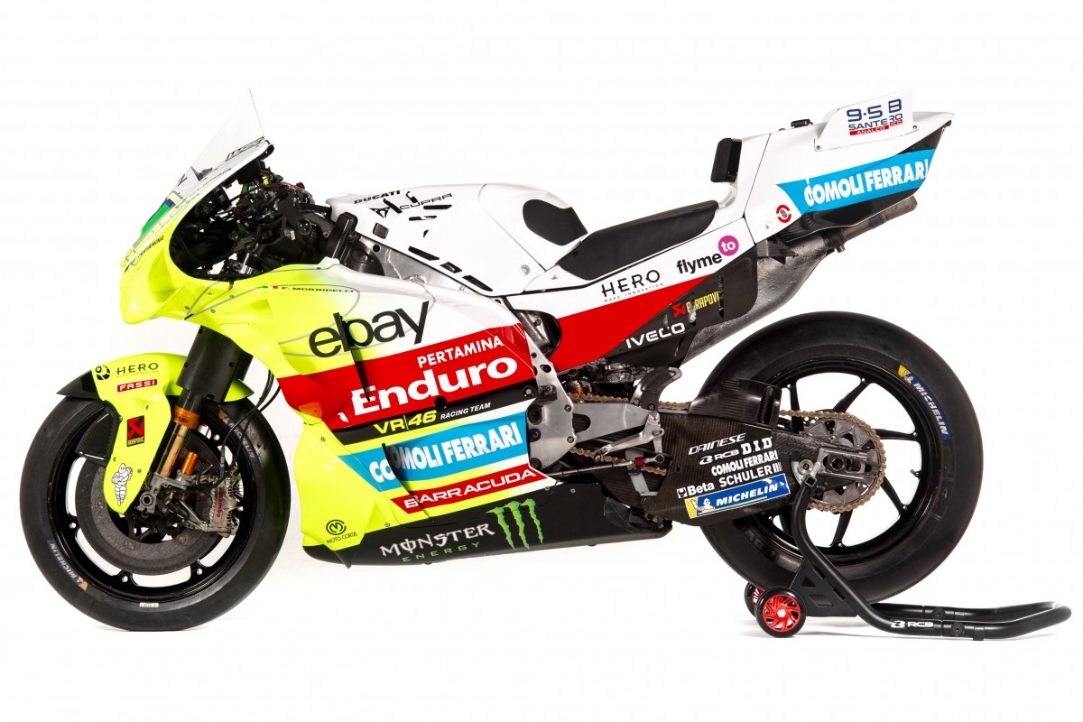 Дизайн Ducati Desmosedici GP25 VR46 Racing Team 2025 года