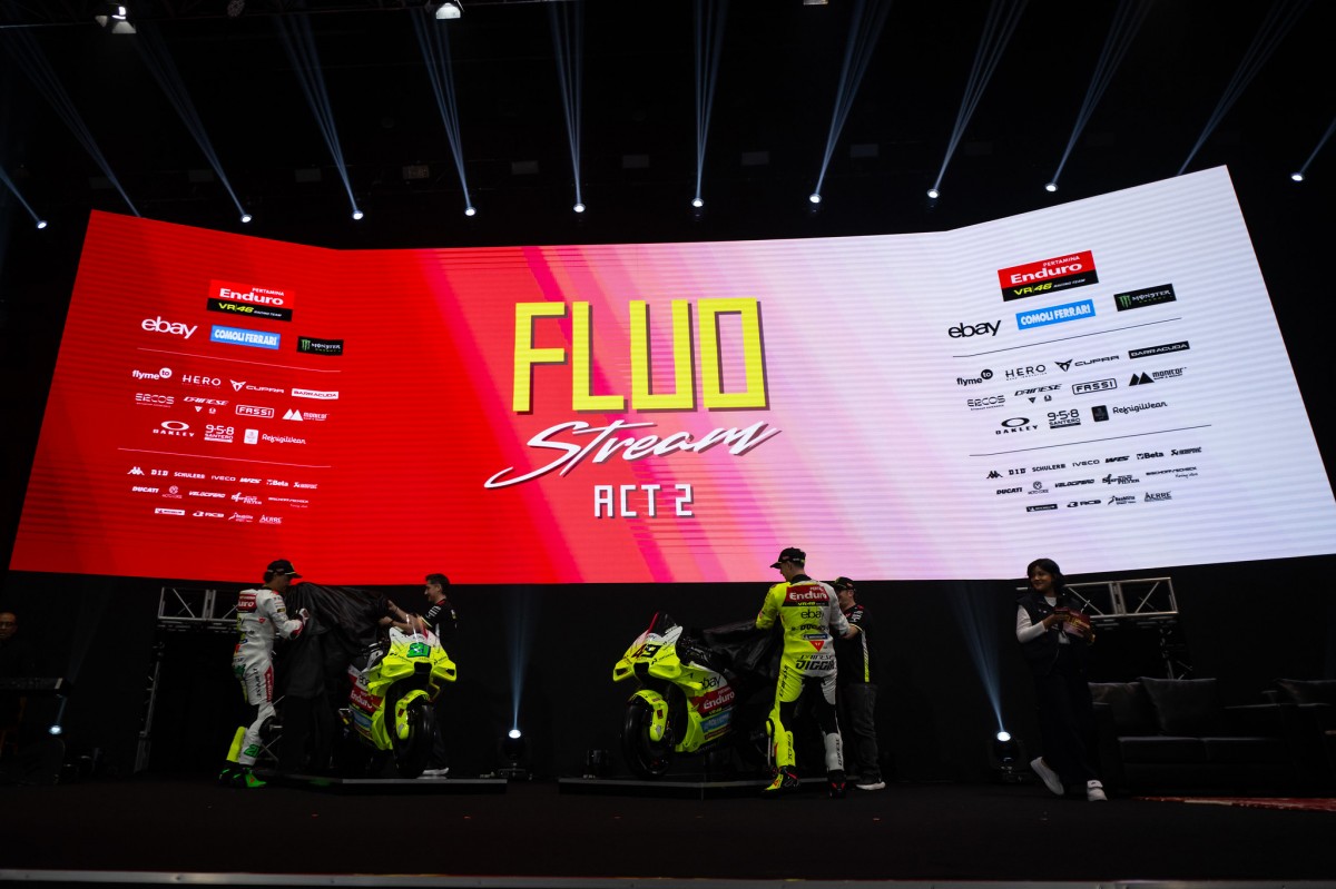 Презентация VR46 Racing Team MotoGP 2025 в Джакарте