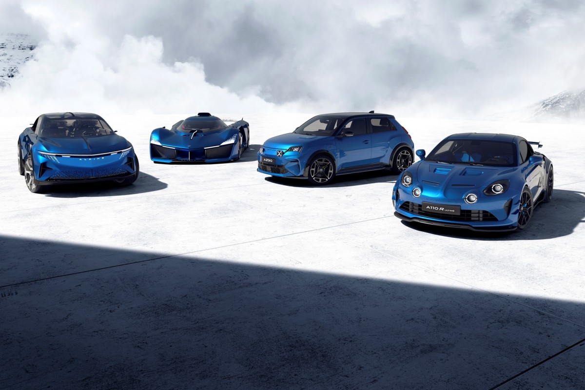 Модельный ряд Alpine Cars