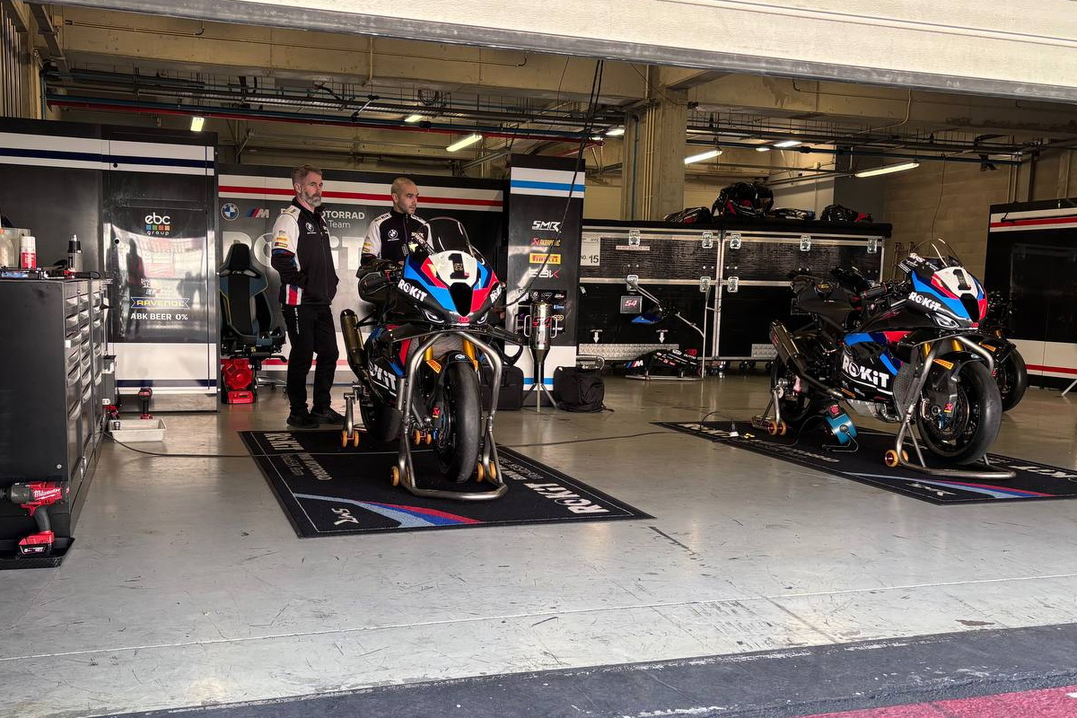 BMW Motorrad Motorsport ждет сухой асфальт в Портимао - мотоцикл Топрака готов!